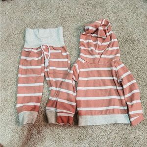 Two Piece Stripe Suit